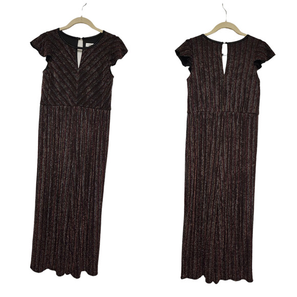 Honey & Rosie Other - Honey and Rossie Metallic Gold/Red Jumpsuit Size 16